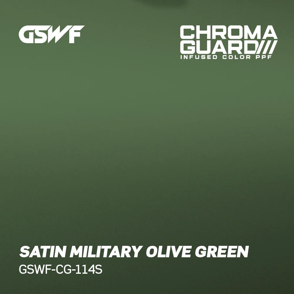 GSWF Satin Military Olive Green (Dry-Apply)
